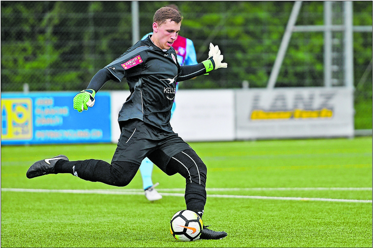 Alexis Rüegg nimmt seine zwölfte Saison in Diensten des FC Winterthur in Angriff. Alexis Rüegg nimmt seine zwölfte Saison in Diensten des FC Winterthur in Angriff.