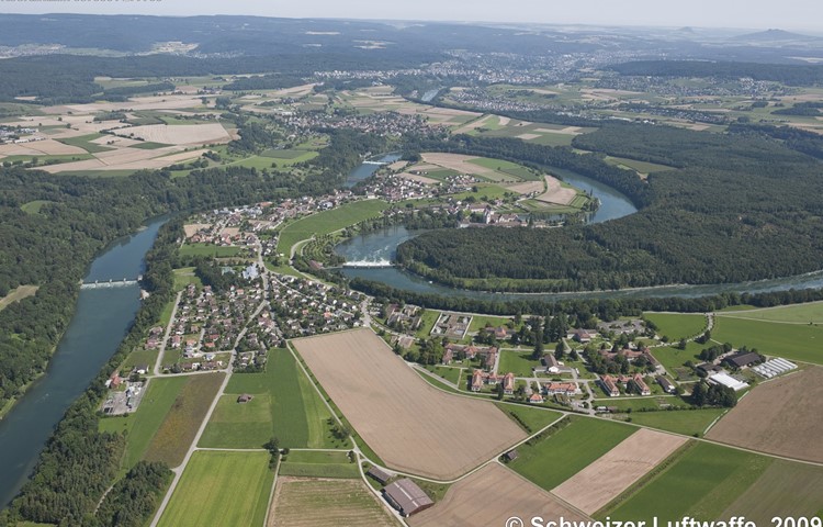 Rheinau pflegt gute Kontakte mit der deutschen Nachbarschaft auf der anderen Seite des Rheins.