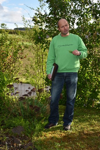 Ueli Schneider gab Tipps für naturfreundliche Gärten.