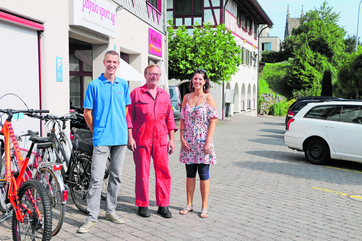 Machen gute Miene zum bösen Spiel: Onno Moerbeek