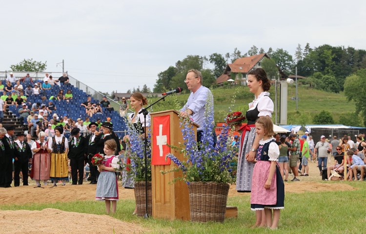 Christian Schnell präsidierte das OK des letztjährigen Kantonalen-Schwingfests in Stäfa. Es fand ohne Zuschauer statt.