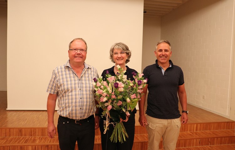 Nach sechzehn, acht und vier Jahren im Amt verabschieden sich Peter Nohl, Liliane Landucci und Matthias Knill (v.l.n.r.) aus dem Gemeinderat.