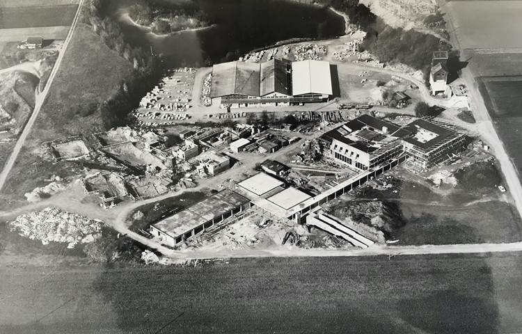 Das Ausbildungszentrum in Andelfingen 1972…