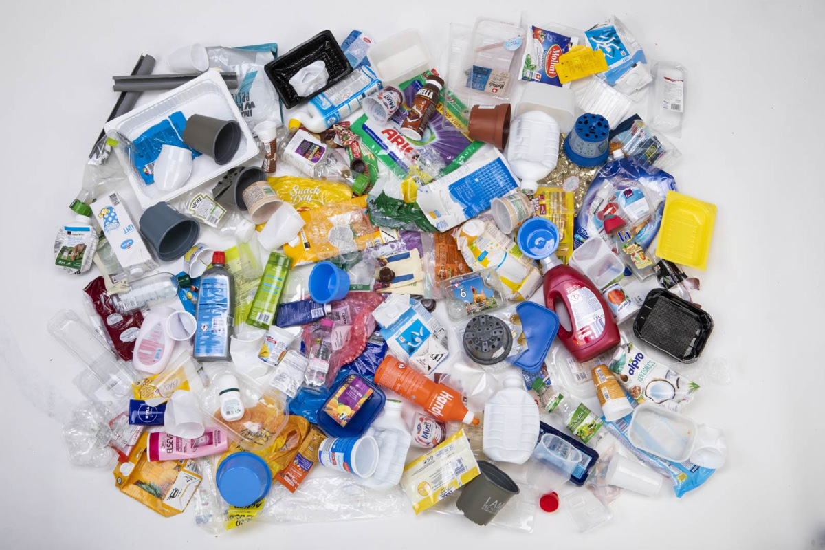 Haushaltplastik sollte korrekt entsorgt werden.