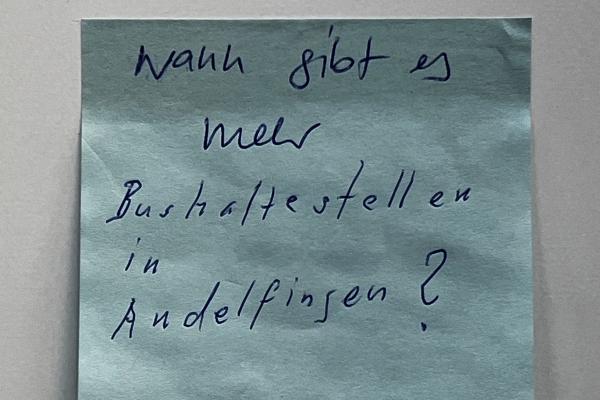 Eine Frage aus dem Leserkreis, gestellt am Andelfinger Jahrmarkt.