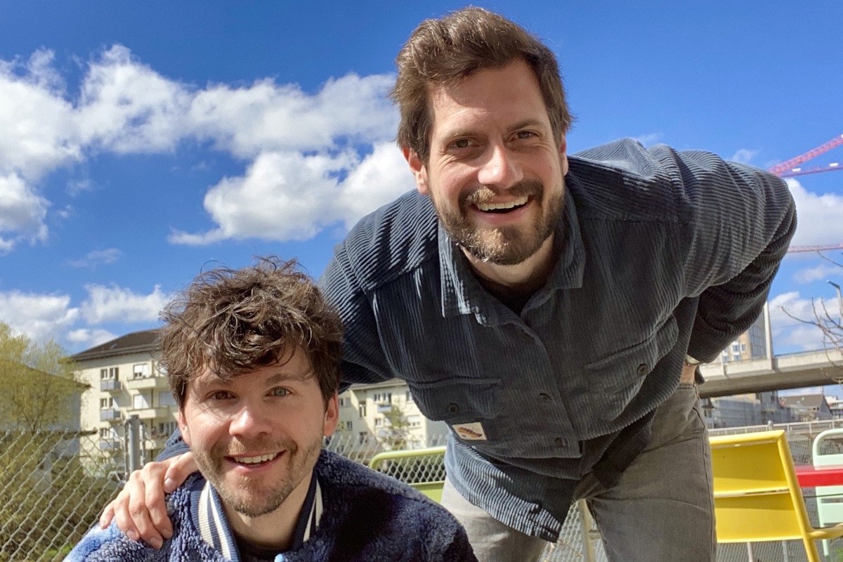Florian Butsch (links) und Dominik Widmer sind Experten in Sachen Lampenfieber.