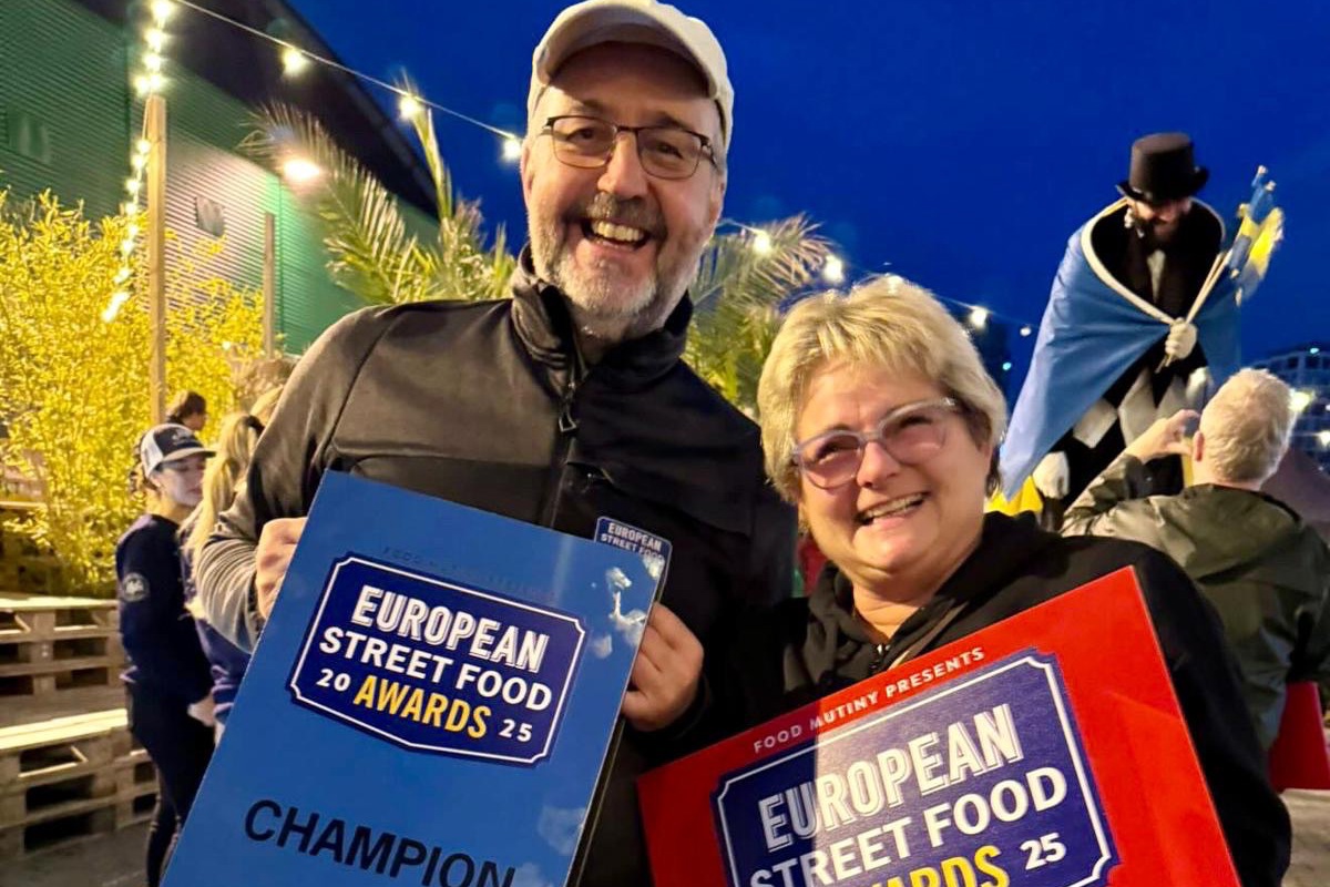 George und Jeanette Burton wurden mit ihrem Truck «Jaybee» Streetfood-Europameister und gewannen zudem den Nachhaltigkeitspreis.