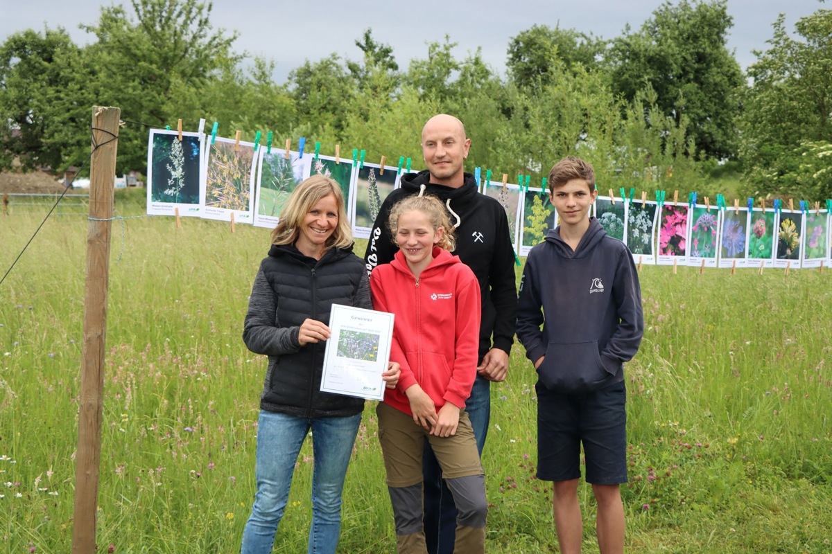Eine stolze Familie an der Preisverleihung: Sabine und Raffi Venica und ihre Kinder Malin und Florin (nicht anwesend: Giulia).