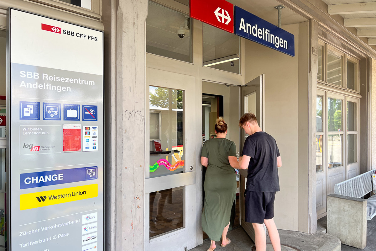 Seit dem 1. Januar geschlossen: Das SBB-Reisezentrum in Andelfingen.