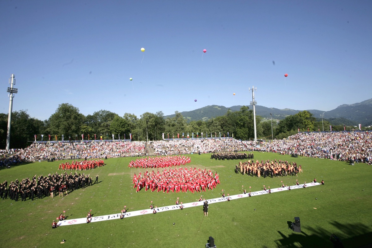 Bei der letzten Austragung in Dornbirn 2007 feierte der Schweizerische Turnverband sein 175-jähriges Bestehen. Schon damals stand das Getu Flaachtal an der Gymnaestrada im Einsatz.