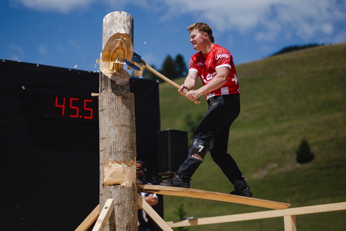 Jeffrey Hübscher aus Guntalingen (hier in der Disziplin «Springboard») ist amtierender DACH-Meister bei den Rookies. Er gehört auch heuer zu den aussichtsreichsten Kandidaten im Nachwuchs.