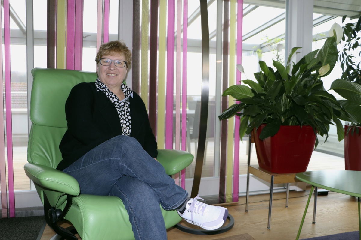 Judith Meister bietet als Vertrauensperson Menschen Unterstützung