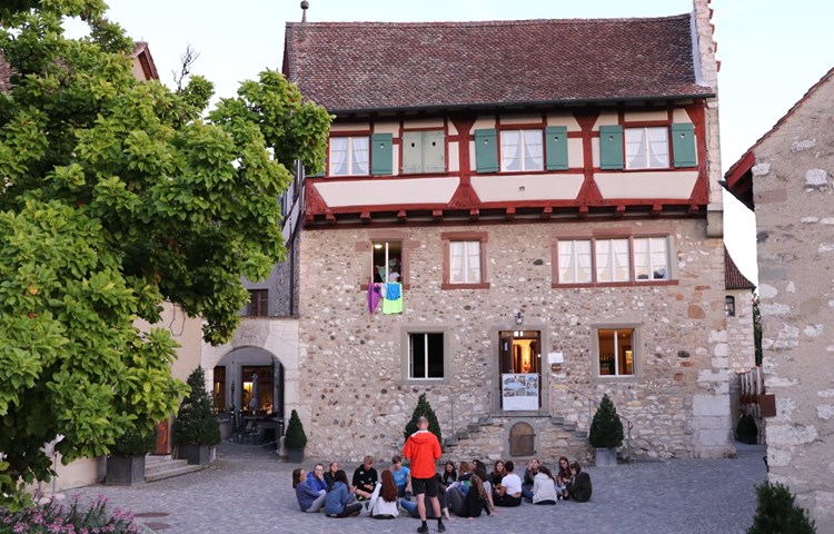 Zwischen Sommer- und Herbstferien sind oft Gruppen in der Jugi – diese Woche eine Schule aus dem Aargau.