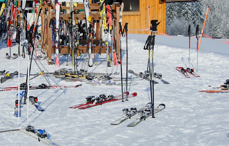 Es darf auch einmal eine Pause sein. Die meisten Skiunfälle ereignen sich kurz vor Mittag, wenn die Müdigkeit einsetzt.