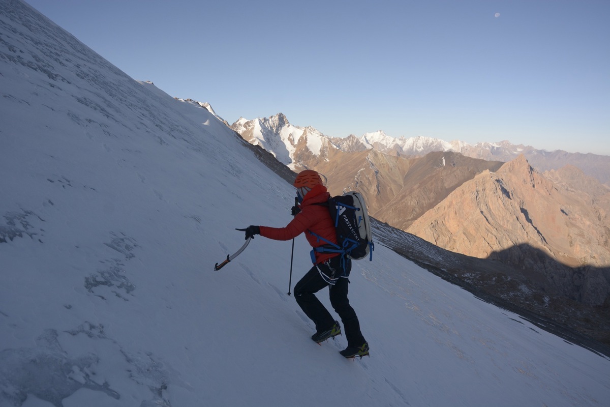 Lisa Pfalzgraf fühlt sich in den Bergen wie zu Hause. Das Bergsteigen soll aber weiterhin ein Hobby bleiben.