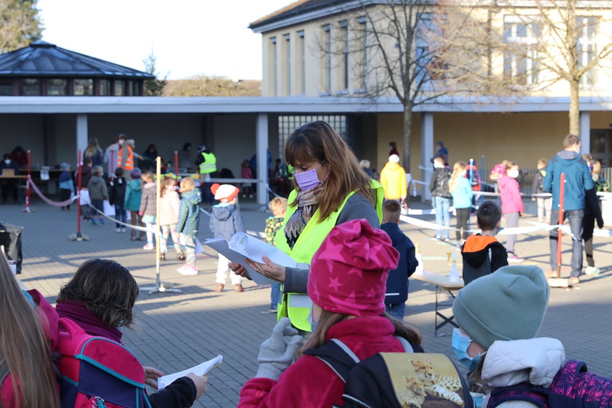 Vor einer Woche führte die Primarschule Andelfingen einen Massentest durch.