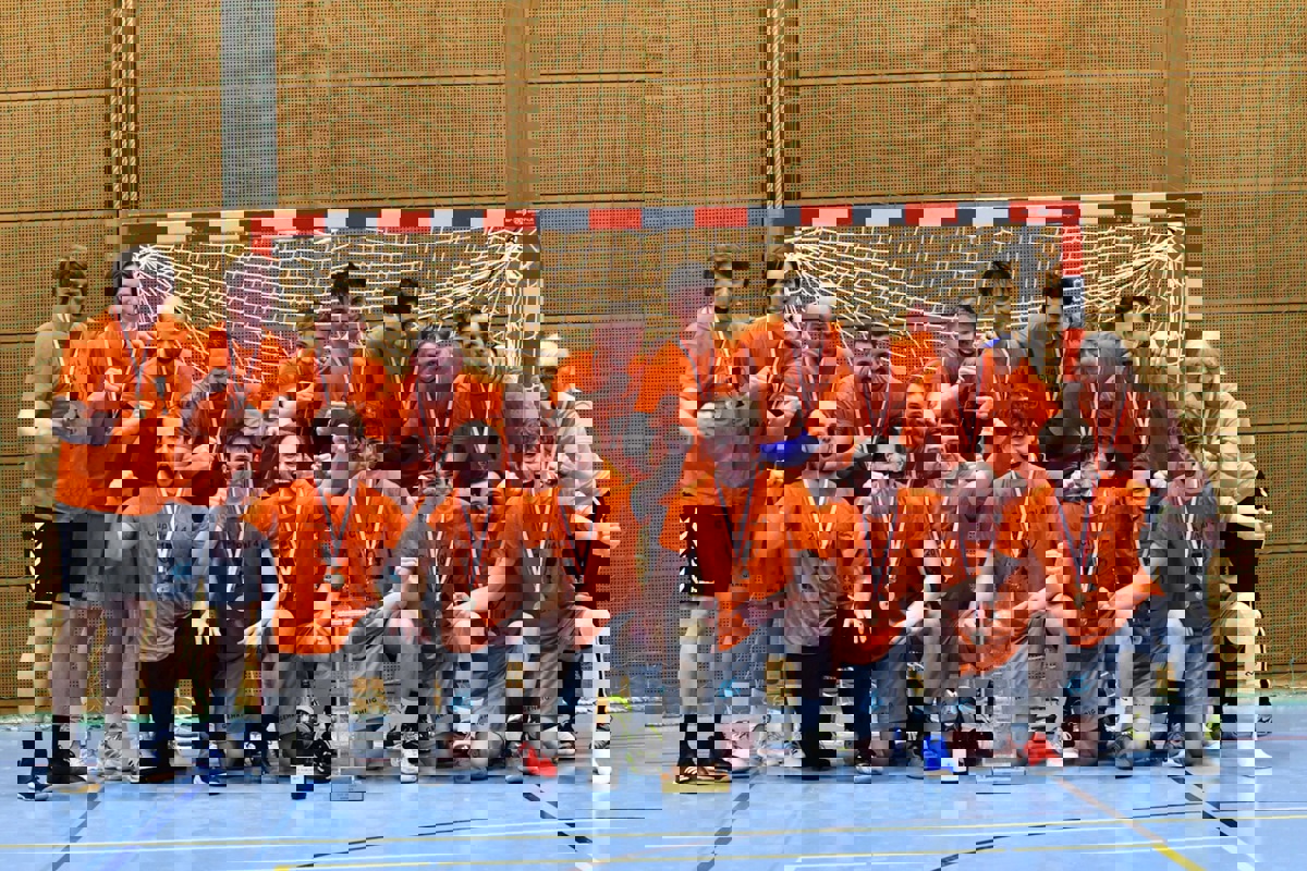 Freude herrscht: Der HC Andelfingen ist Ostschweizer Regionalcupsieger 2023/2024.