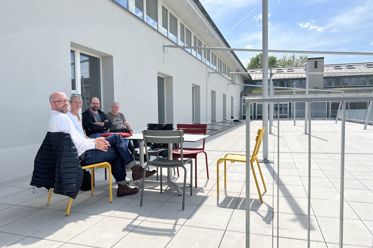 Unten der Mehrzweckraum