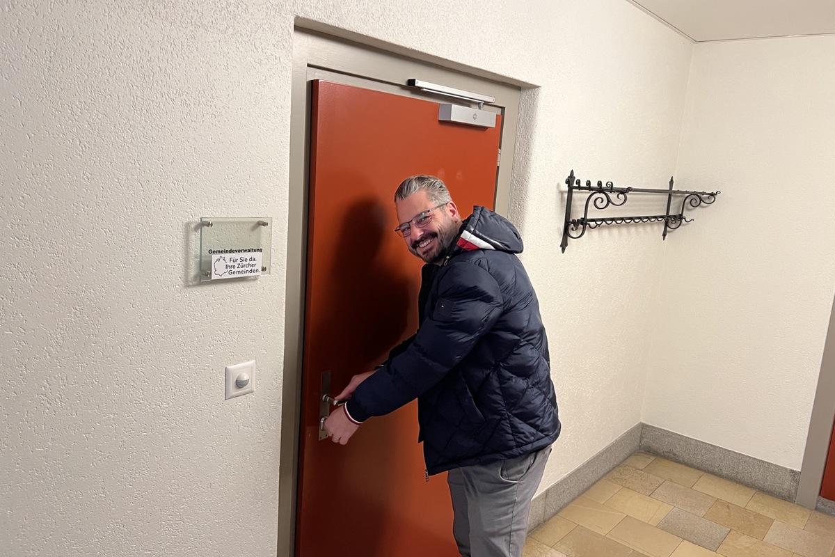 Marcel Meisterhans geht als letzter Gemeindepräsident von Humlikon in die Geschichte ein.