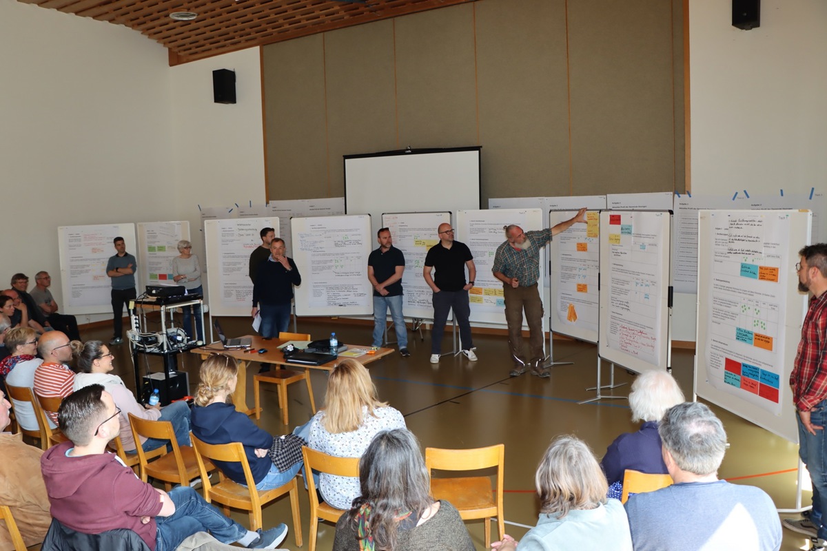 Erst in der Schlussrunde erfuhren die Teilnehmenden Erst in der Schlussrunde erfuhren die Teilnehmenden