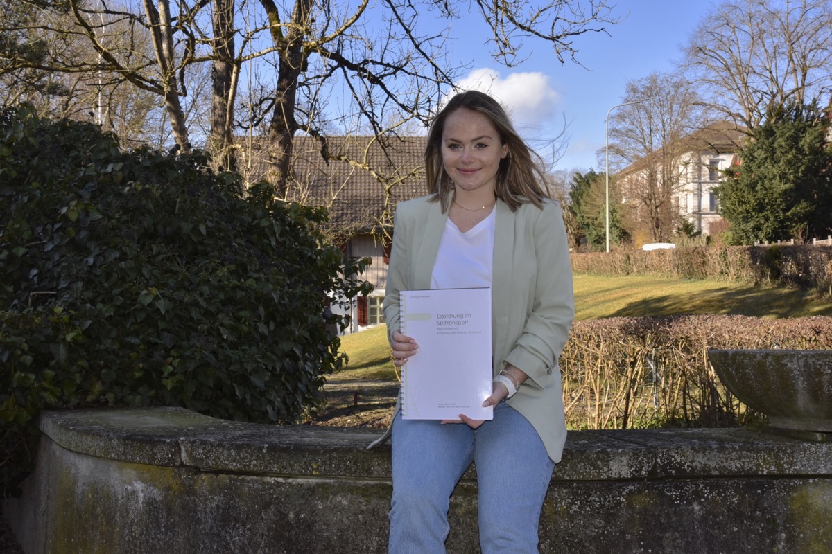 Malin Geyer wollte durch ihre Maturarbeit mehr über das Essverhalten von jungen Spitzensportlern erfahren.