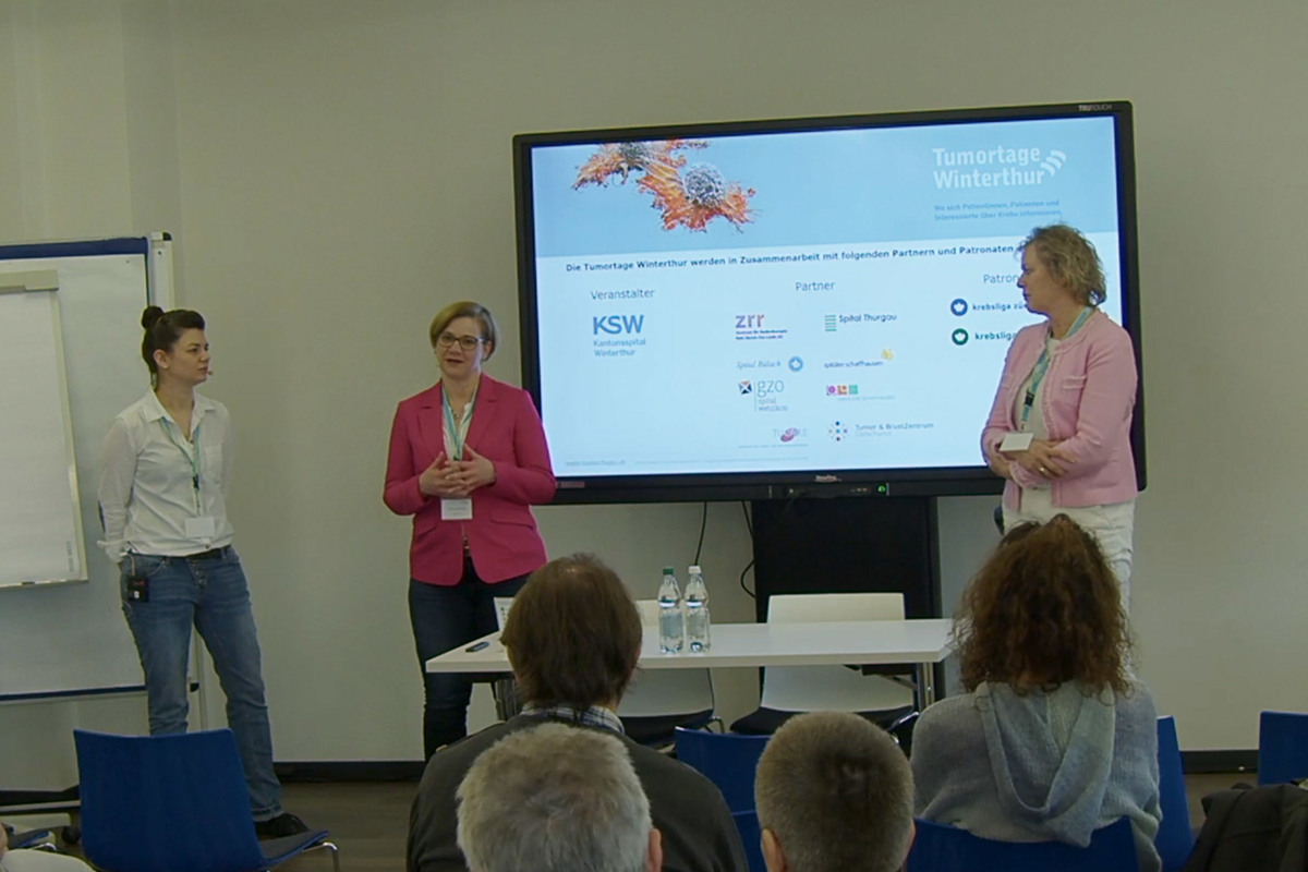 Die Ärztinnen Franziska Albrecht, Katrin Breitling und Mariëtte van der Wegen (von links) teilten sich ein Zeitfenster.
