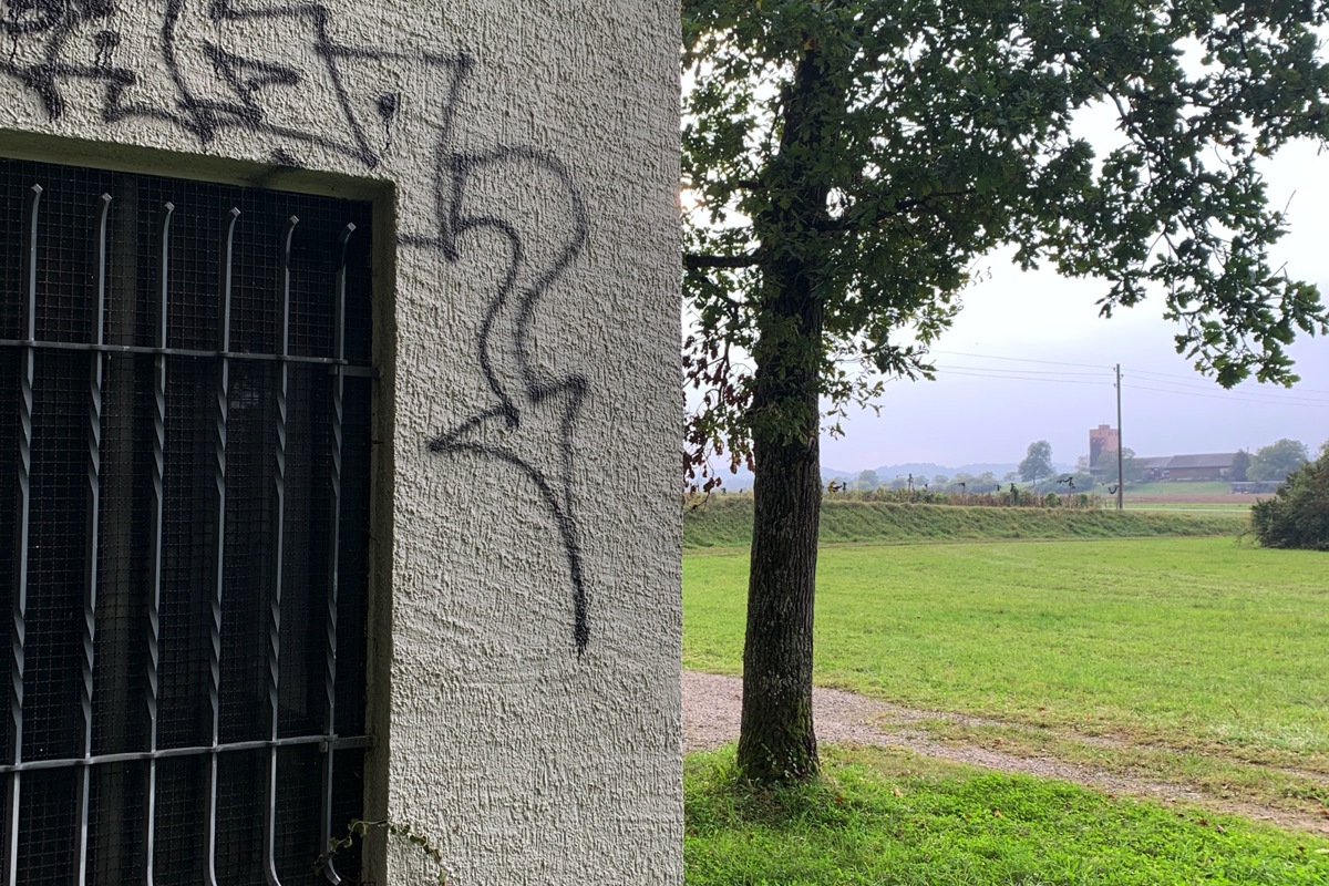 Eine Pumpe der Gemeinde Rhein­au im Werk Seewerben ist ausgestiegen