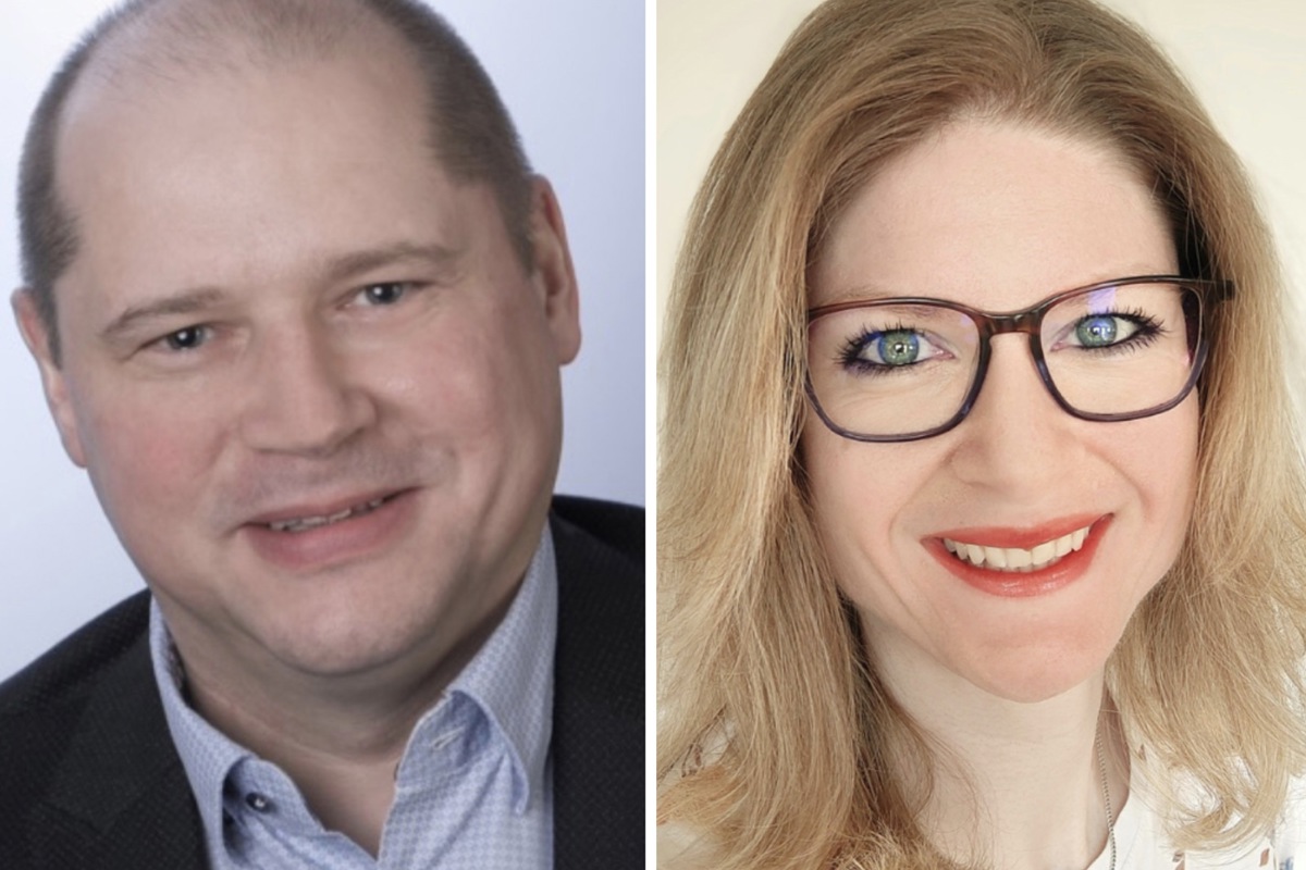 Reto Frehner und Melanie Meier-Hälg.