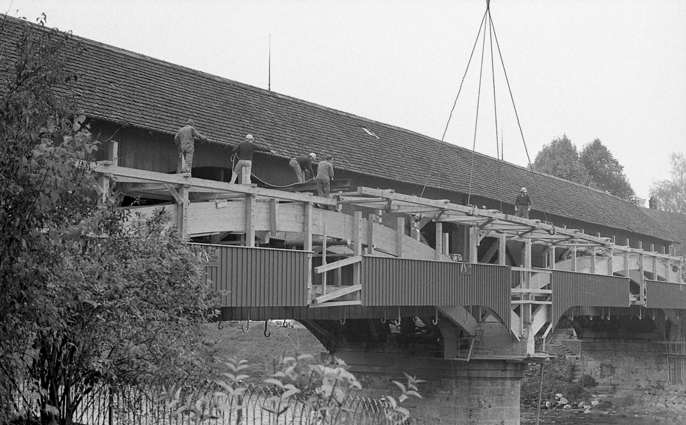 1403 9 1978 4 Fussgängersteg 1978 Schaub 1403 9 1978 4 Fussgängersteg 1978 Schaub