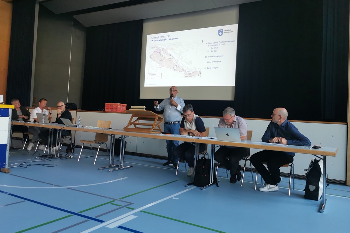 Die Gemeindeversammlung vom 6. Juni