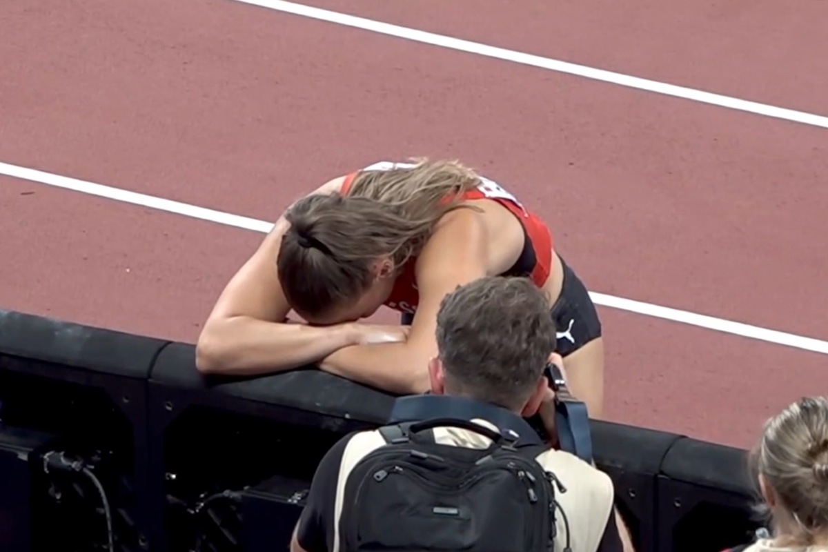 Enttäuschung pur bei Angelica Moser nach der verpassten WM-Medaille.