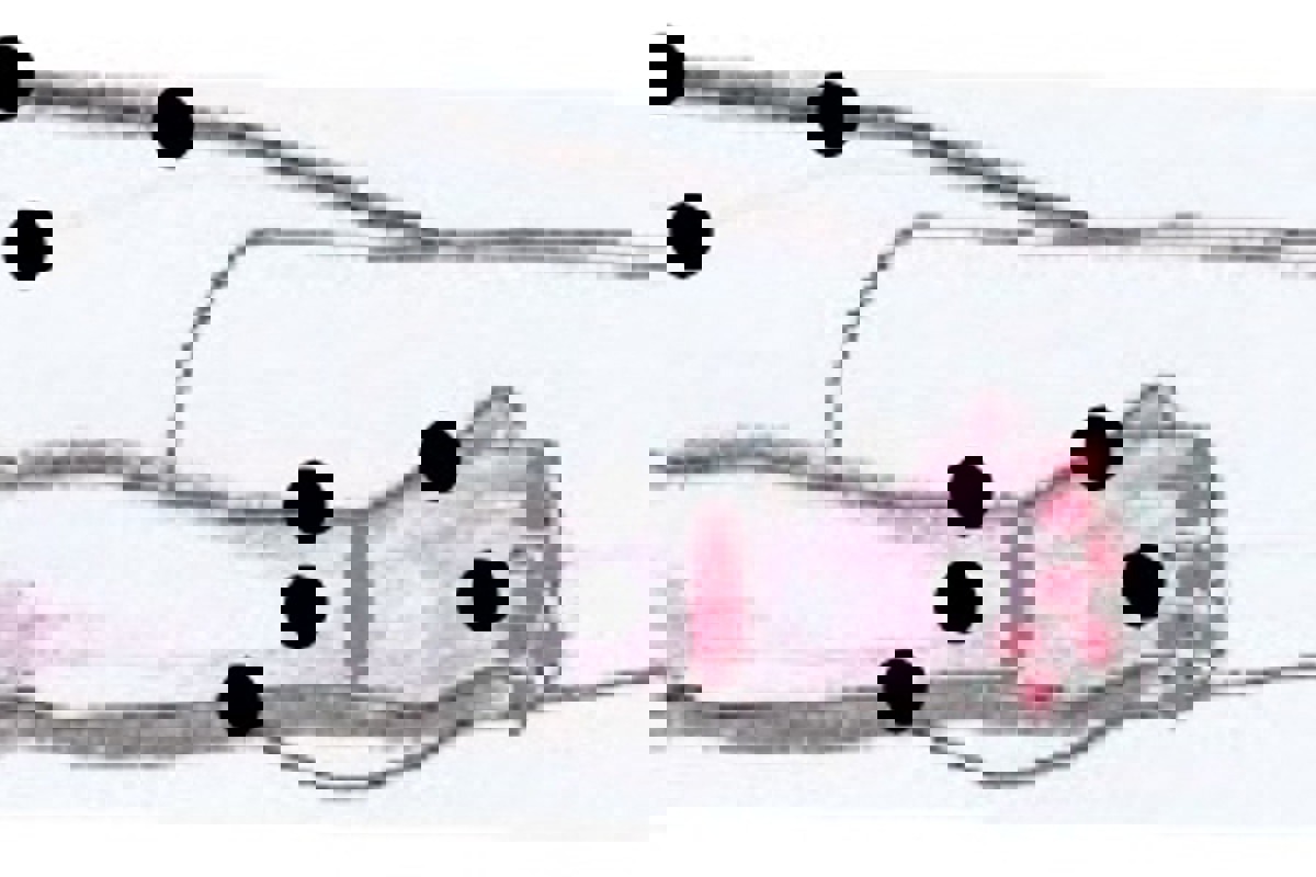 Klicken Sie auf das Bild für die Vollansicht: Der Schmerz ist rot dargestellt, die punktuelle Strichführung symbolisiert das «sich Wehren», den «Krieg». 