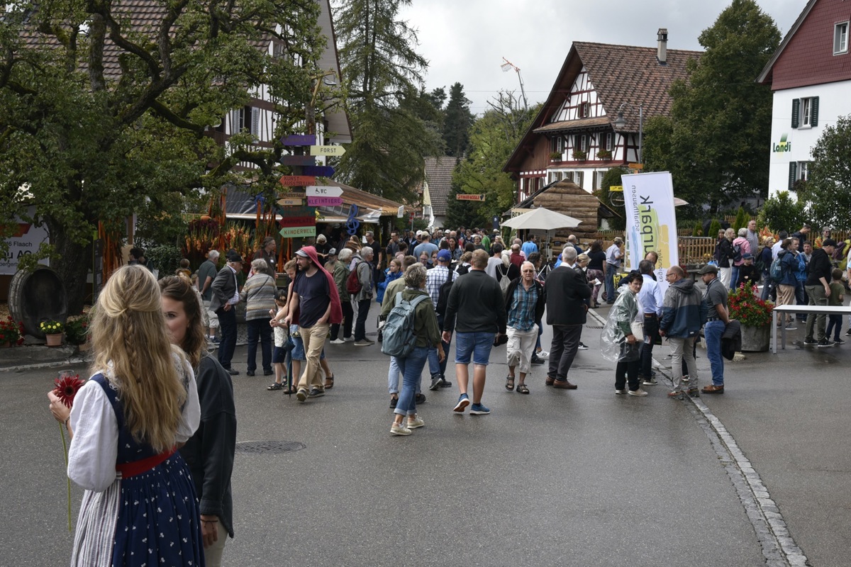 Am Samstag und Sonntag tummelten sich viele Besucher auf dem Buchberger Herbstfest.