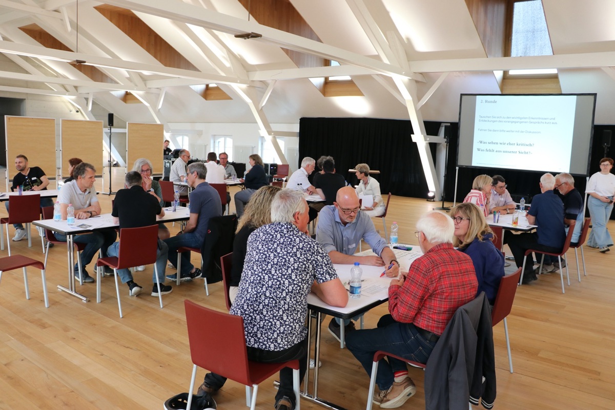 Rund 30 Teilnehmende besuchten den Workshop