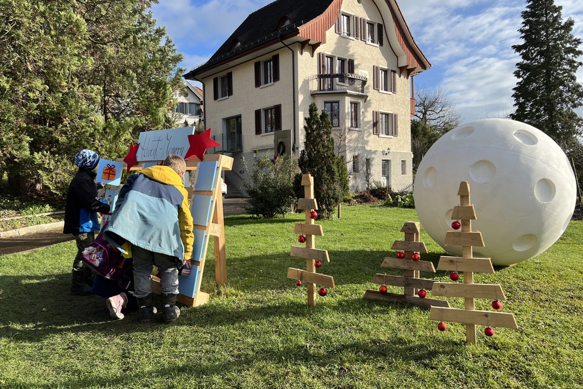 Zwar nur aus Styropor