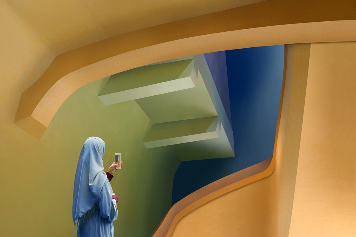 Das Werk «Besucherin» wurde in den vier Ländern am höchsten bewertet.