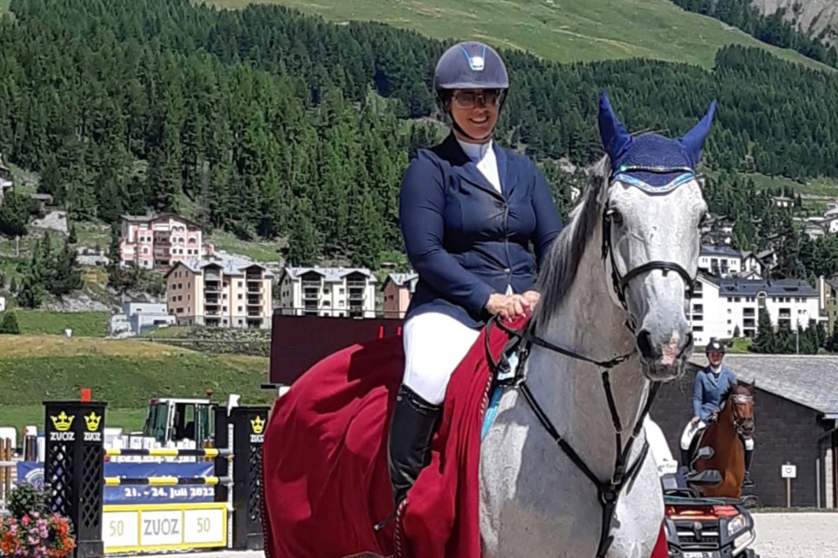 Schöne Tage im Engadin: Tamara Schnyder aus Gütighausen sprang mit ihren Pferden in Zuoz mehrfach zum Sieg.
