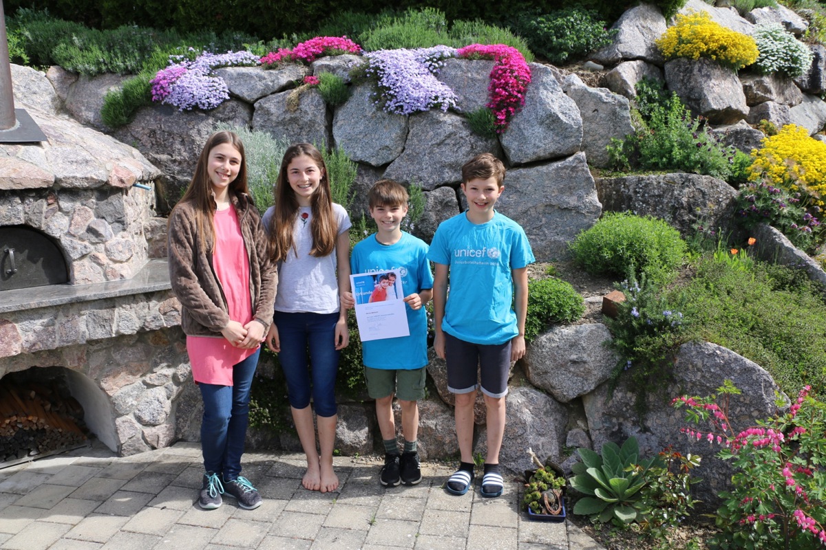 Sind alle schon zu Juniorbotschaftern gekürt worden (v. l.): Anja Beuschel (ihre Schwester Sina fehlt auf dem Foto