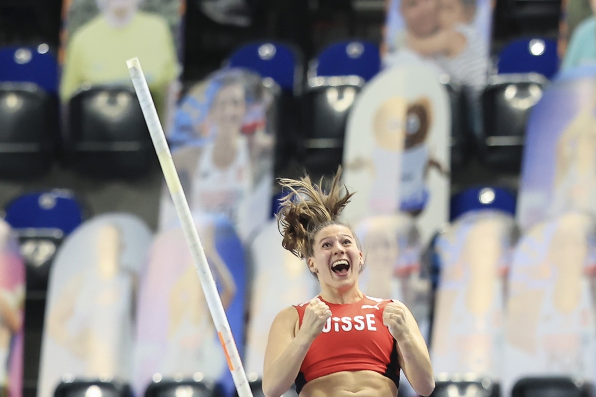 Ein Schrei der Freude: Angelica Moser kürt sich in Torun mit 4