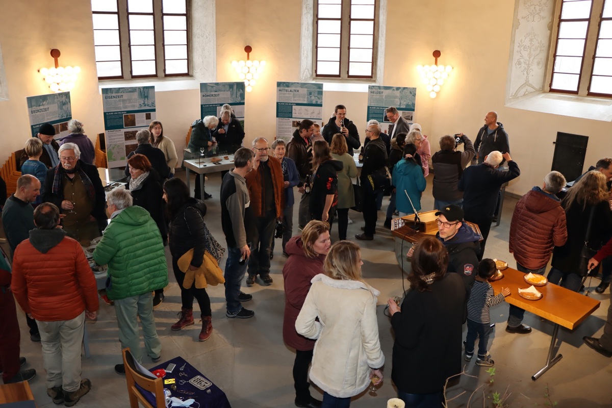 Schon die Vernissage stiess auf grosses Interesse