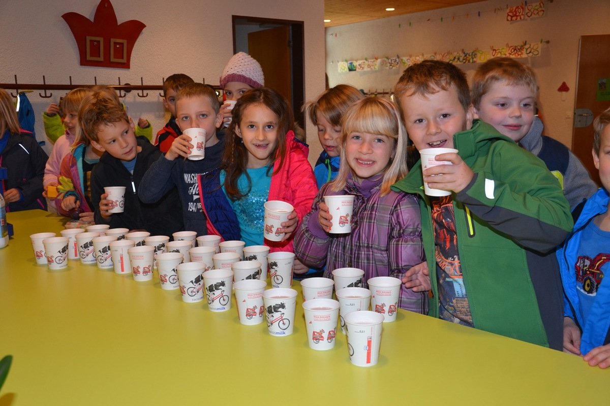 Der Tag der Pausenmilch ist bei Lernenden beliebt – am liebsten als Milchshake mit Erdbeer- oder Ovi-Geschmack.