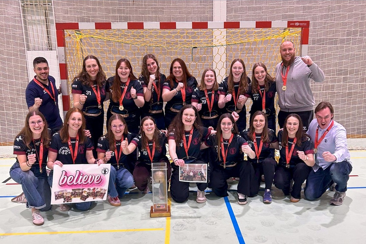 Die Damen der SG Wyland haben es geschafft: Mit einer kämpferischen Leistung holte sich die 2.-Liga-Equipe den Cupsieg.