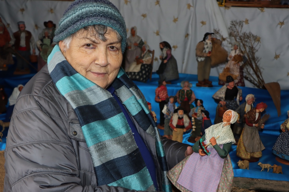 Lydia Flachsmann bringt Weihnachtsfreude in die Wohnzimmer.