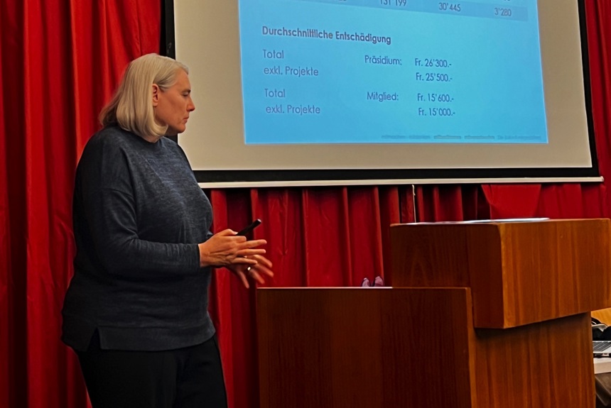 Schule Flaachtal, Präsidentin Sandra Dias