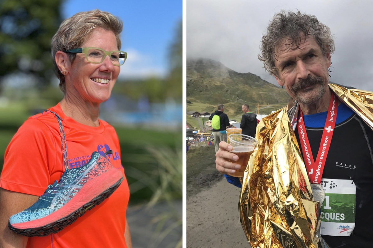 Jeannette Gut läuft am Samstag ihren ersten Jungfrau-Marathon und freut sich auf einen Kaffee im Ziel