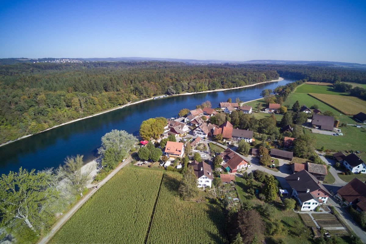 Von möglichen Änderungen betroffen wäre zum Beispiel auch Ellikon am Rhein.