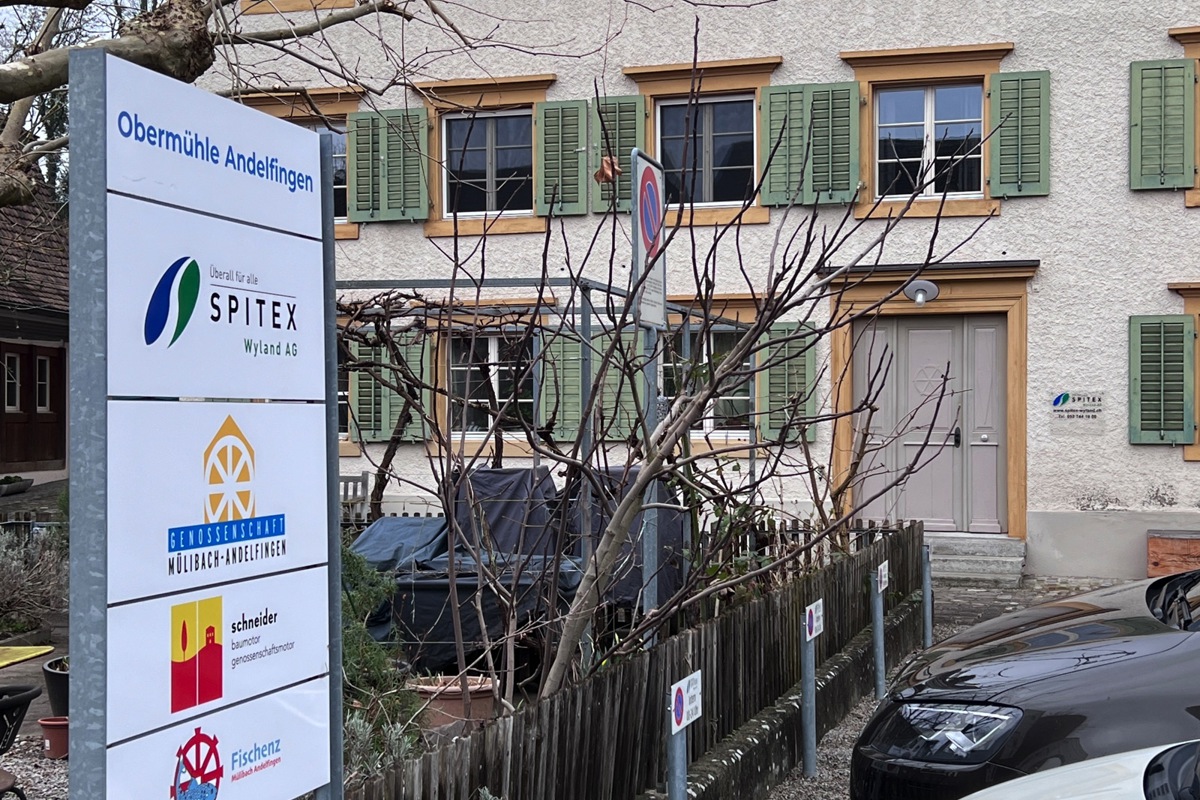 Einer der zwei Standorte der Spitex Wyland AG.
