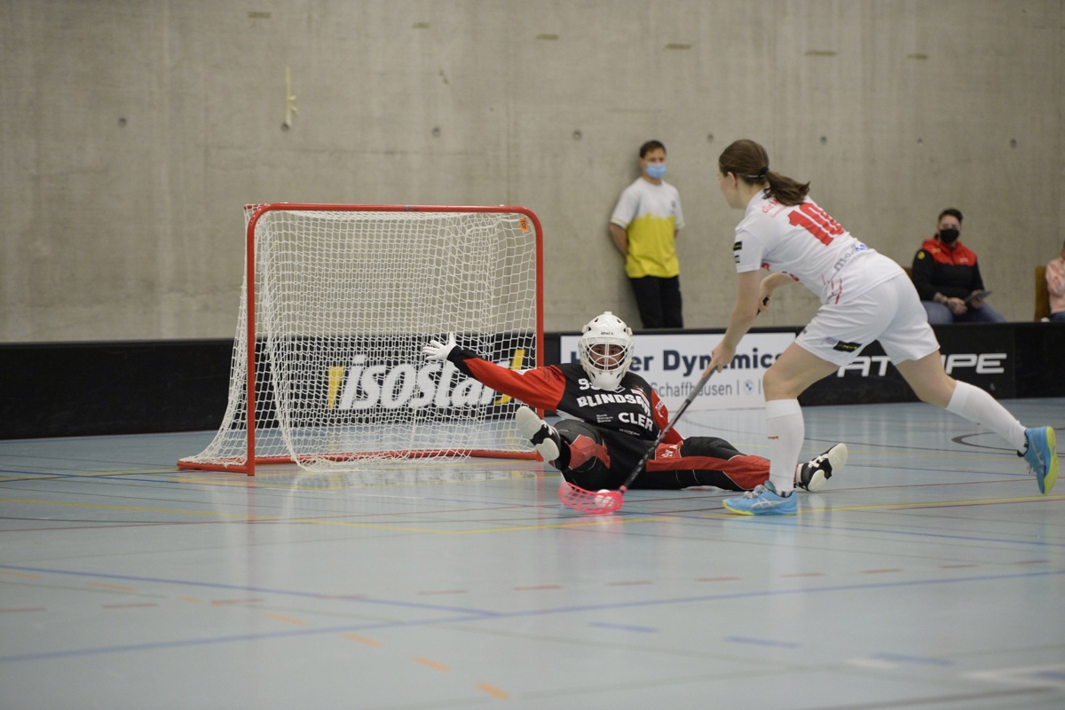 Ronja Schmid hat sich die Starterposition im Tor der Red Ants erobert.