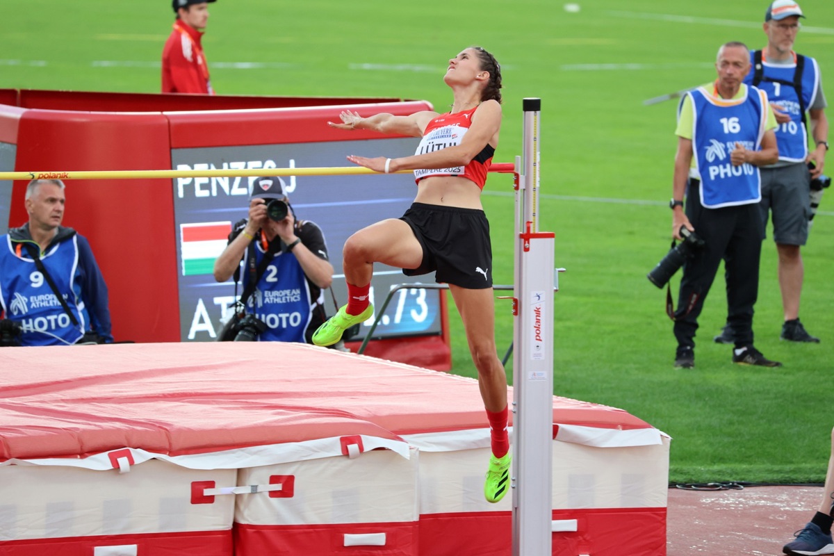 Nadja Lüthi verpasste den Final der U20-WM (Foto von der U20-EM 2025).