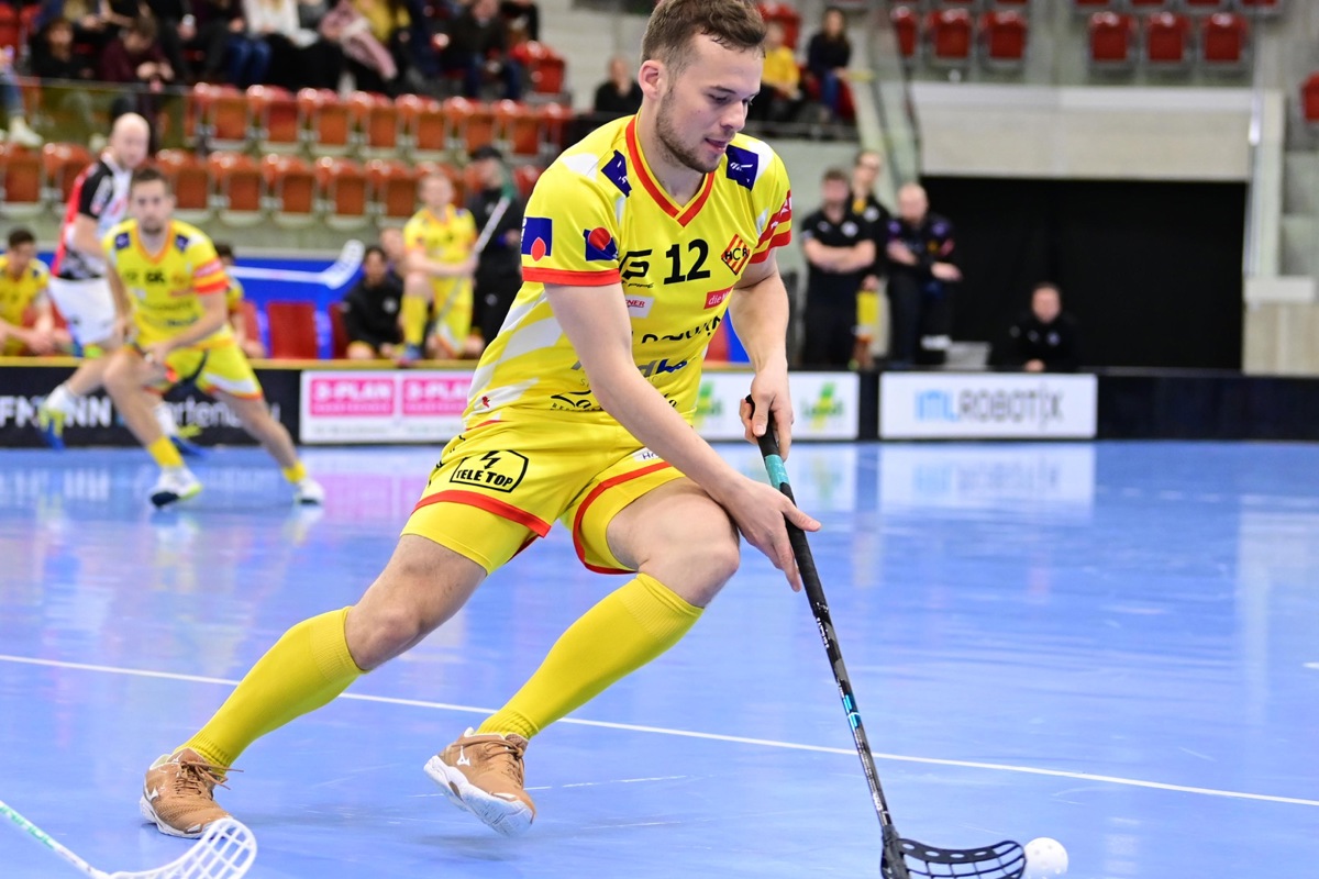 Daniel Keller hat sich in der 1. Mannschaft des HC Rychenberg festgebissen.